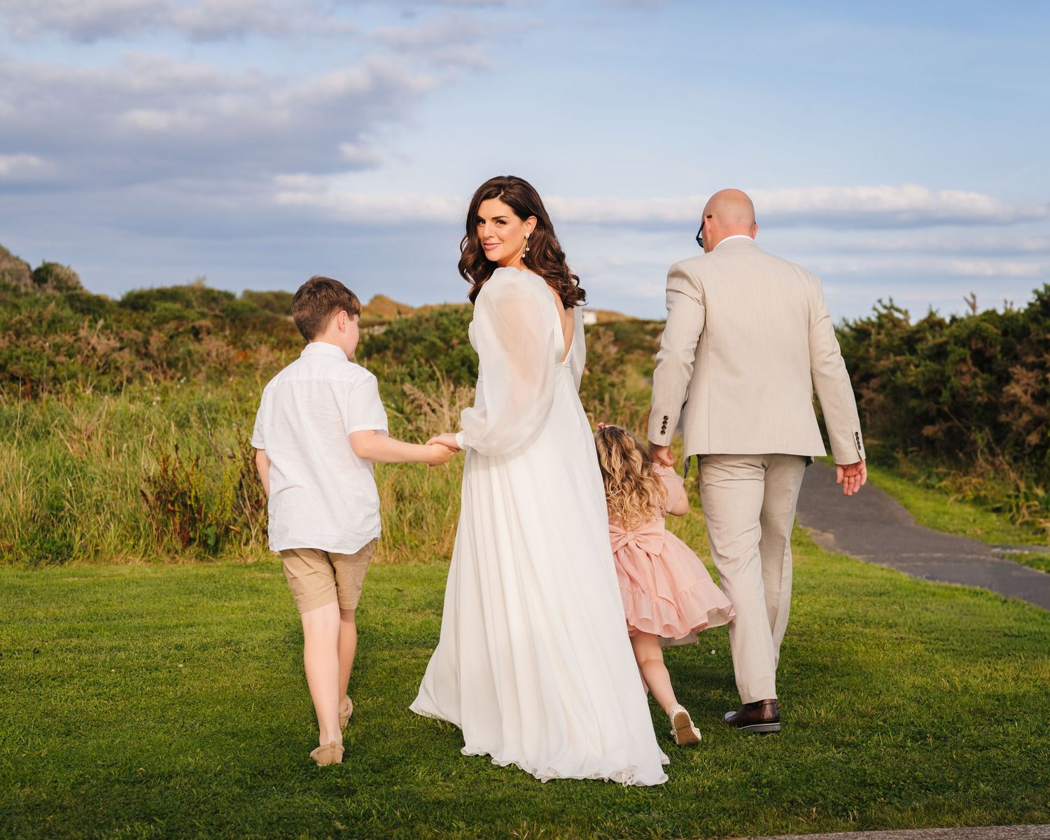 award winning wedding photographer dublin & meath. Sile Seoige's wedding photographs