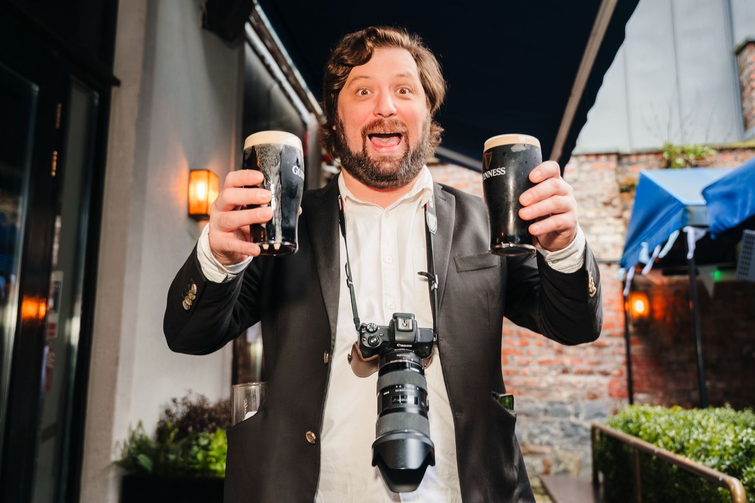 Wedding reception details at the Set Theatre Langtons Hotel Kilkenny
 Dublin wedding photographer