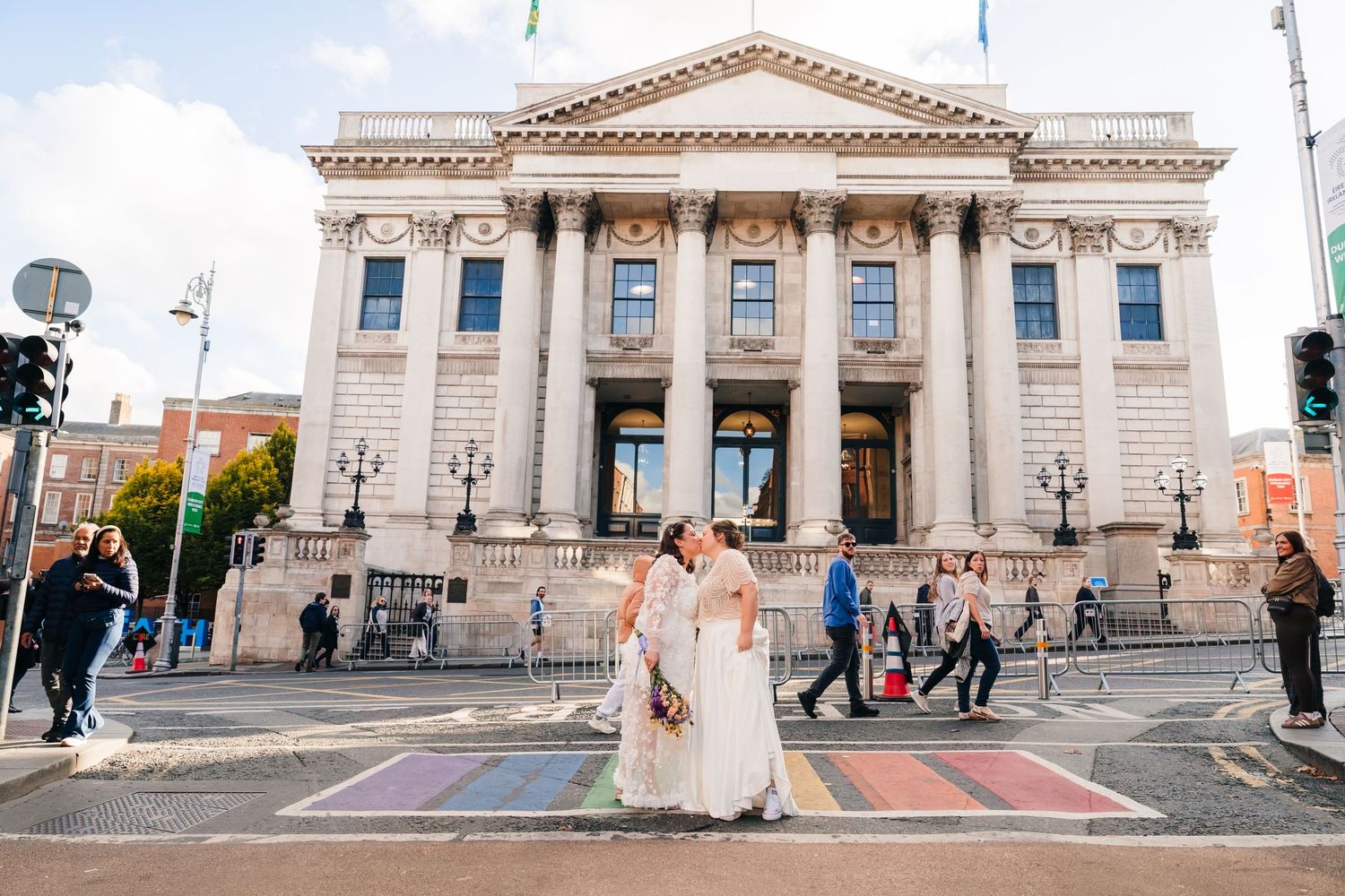 lgbtq Dublin wedding photographer natural candid documentary