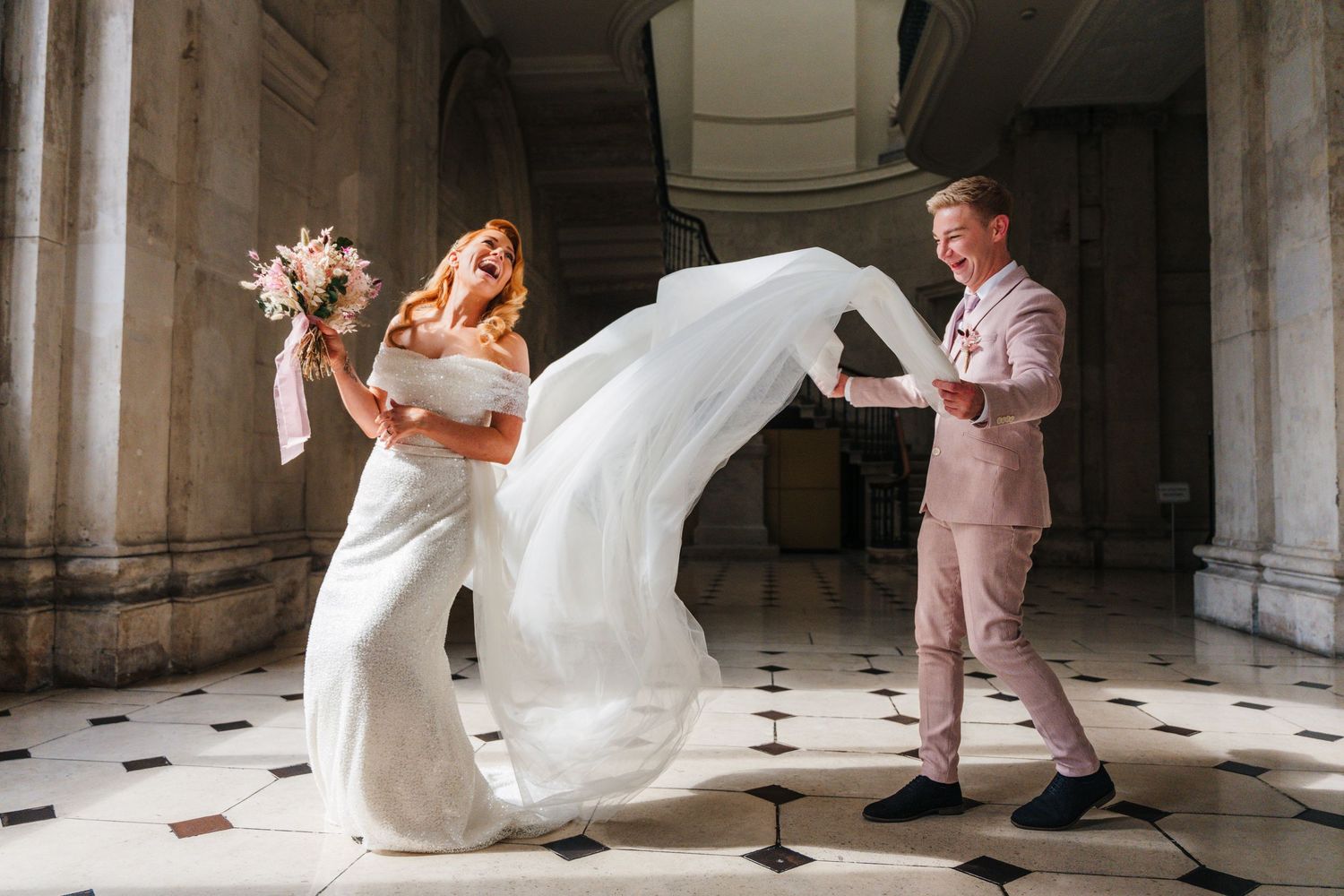 city hall dublin wedding photos