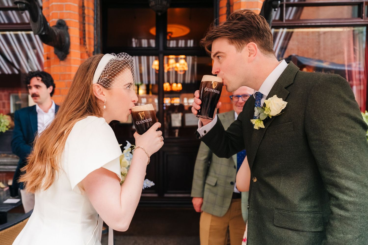 candid natural documentary wedding photographer dublin trinity college city