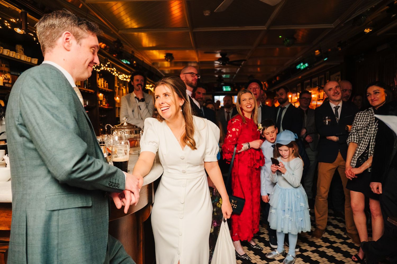 Bridie's Bar and General Store Langtons Hotel Kilkenny wedding reception
Dublin wedding photographer Candid