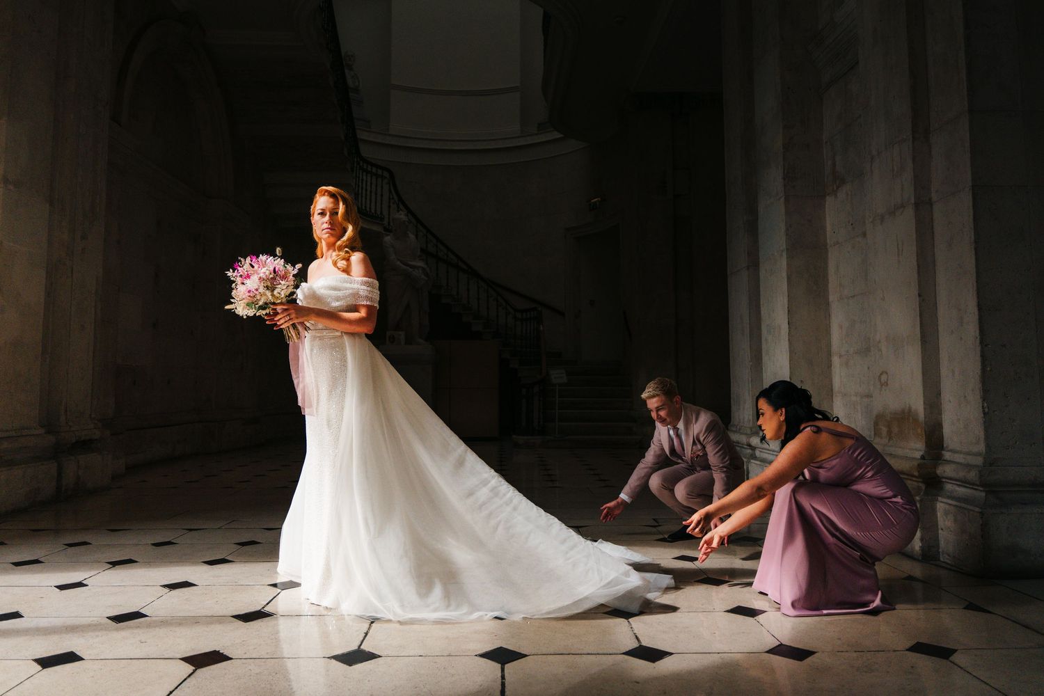 city hall dublin wedding photos