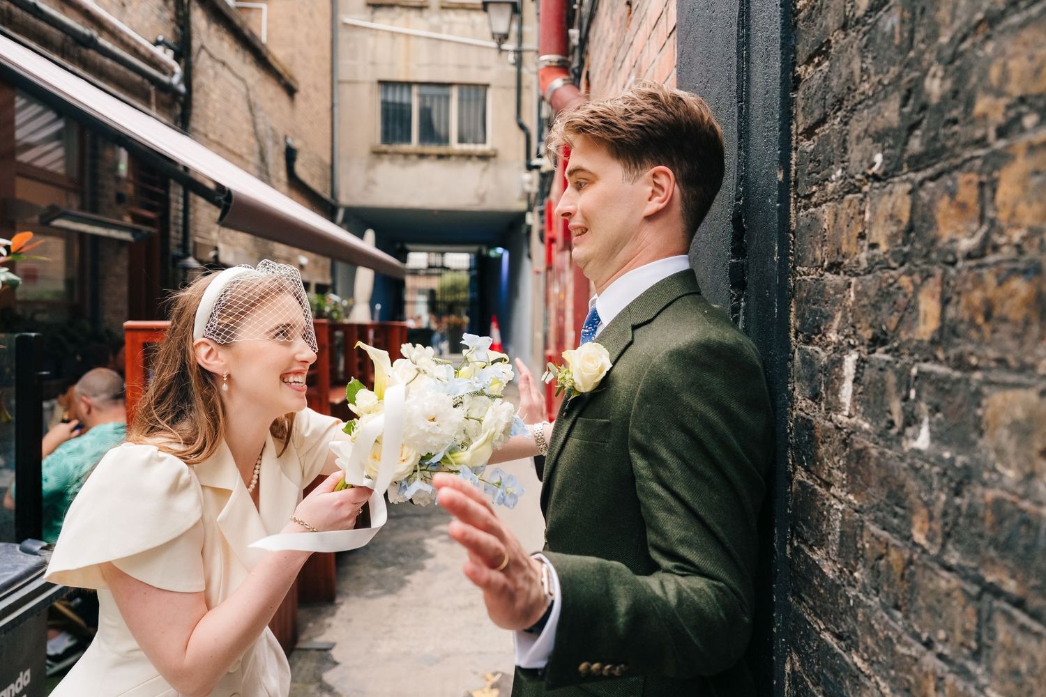 candid natural documentary wedding photographer dublin trinity college city