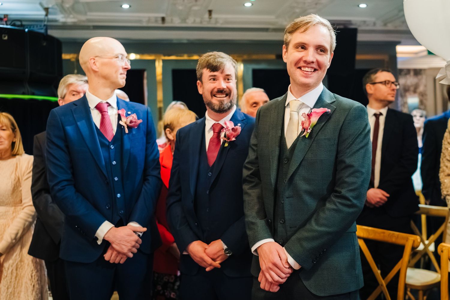 Intimate civil ceremony at the Set Theatre Kilkenny photographed by Dublin wedding photographer