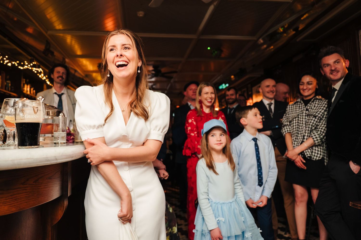 Bridie's Bar and General Store Langtons Hotel Kilkenny wedding reception
Dublin wedding photographer Candid