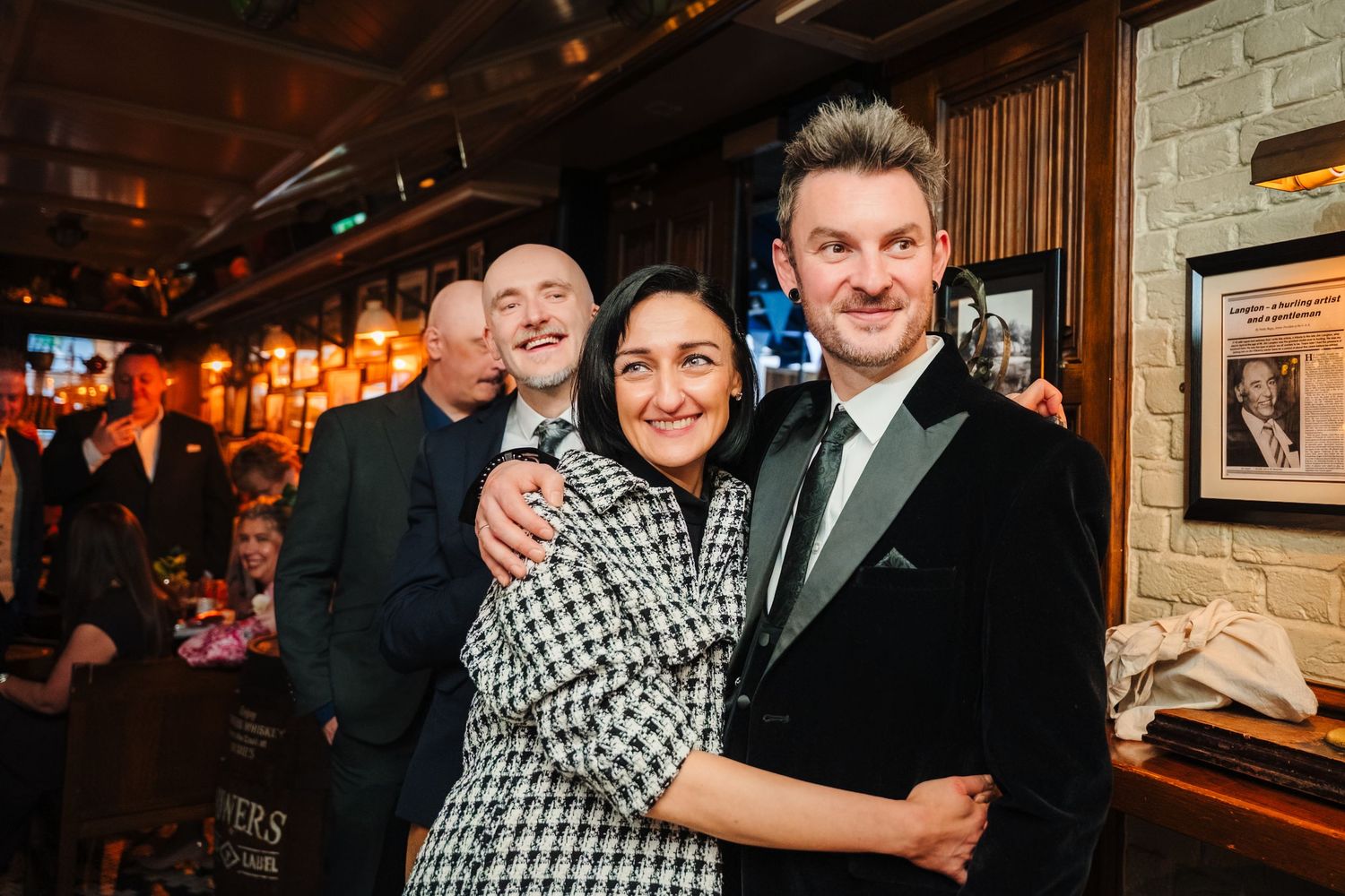 Bridie's Bar and General Store Langtons Hotel Kilkenny wedding reception
Dublin wedding photographer