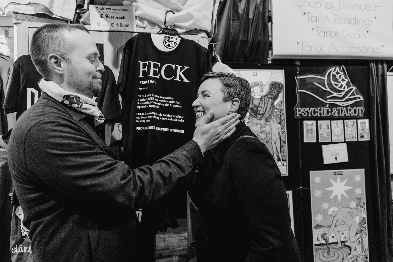 Natural family photography in Dublin city streets by a family photographer Dublin creating timeless holiday memories