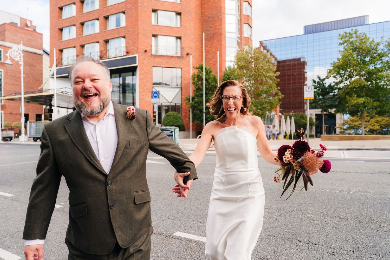 dublin wedding photographer candid natural city