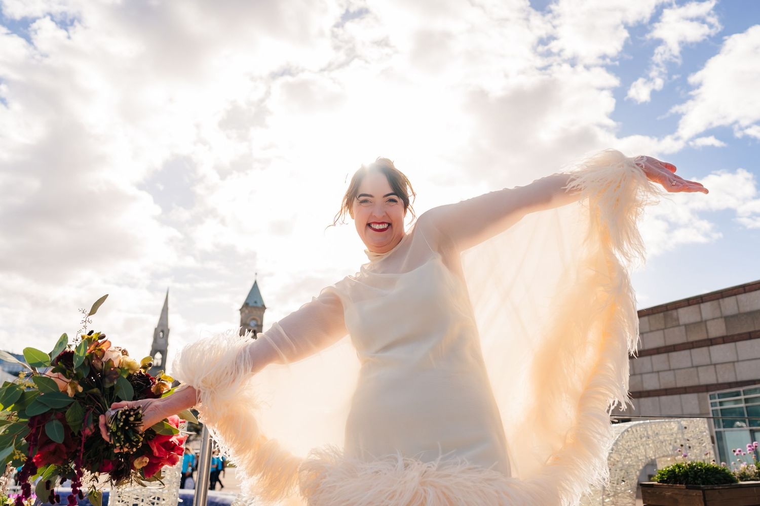 Wedding photographer dublin candid natural