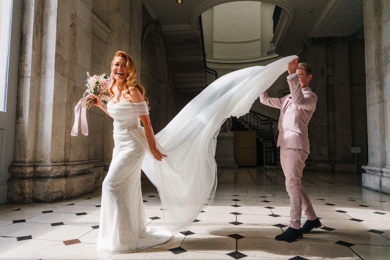 city hall dublin wedding photos