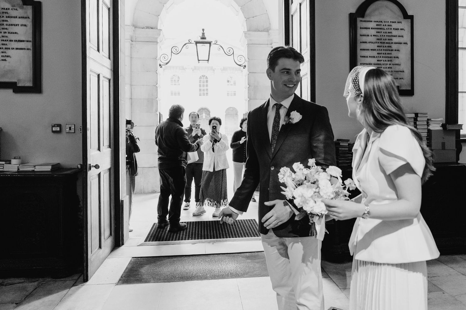candid natural documentary wedding photographer dublin trinity college city