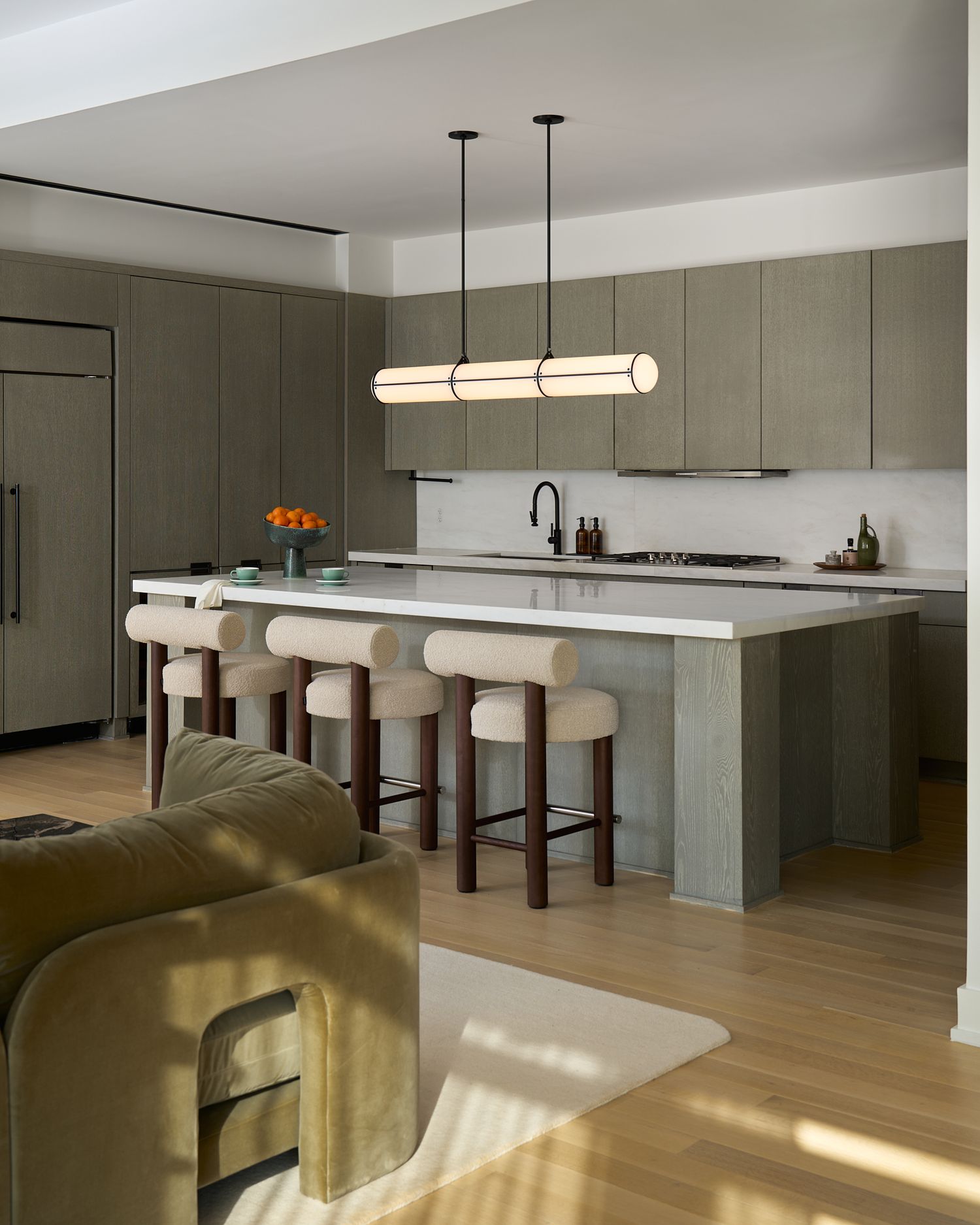Interior Photography of a kitchen, design by Studio Isaac and Gerald Isaac.