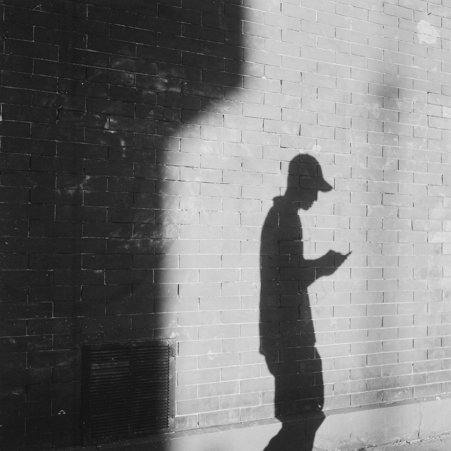 NY street photography, black and white film photography,