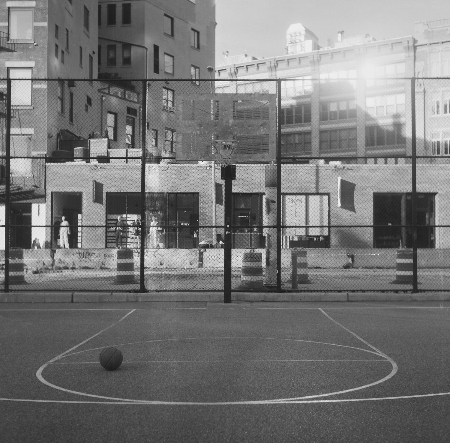 NY street photography, black and white film photography