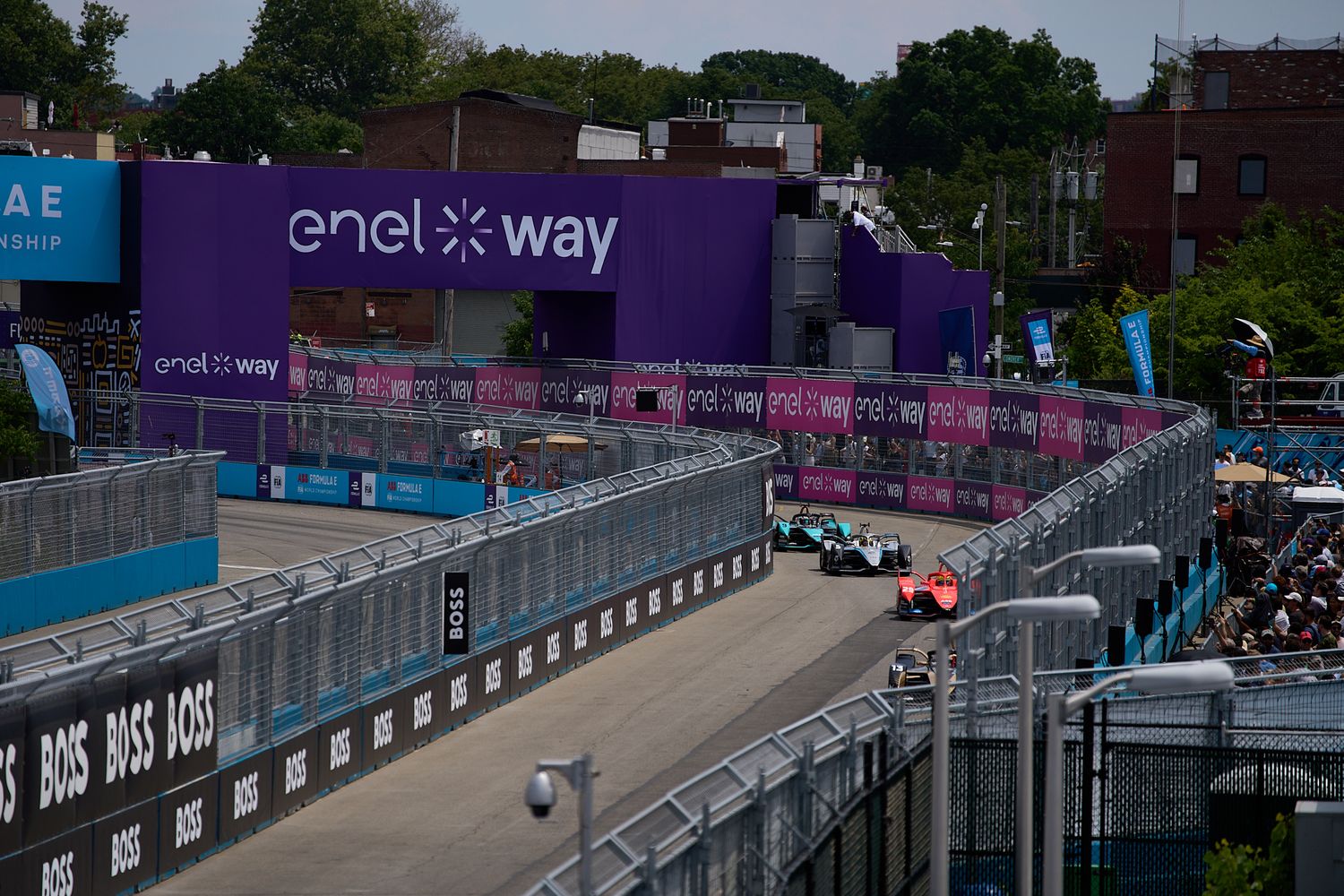 racing photography, Formula E in red hook, NY