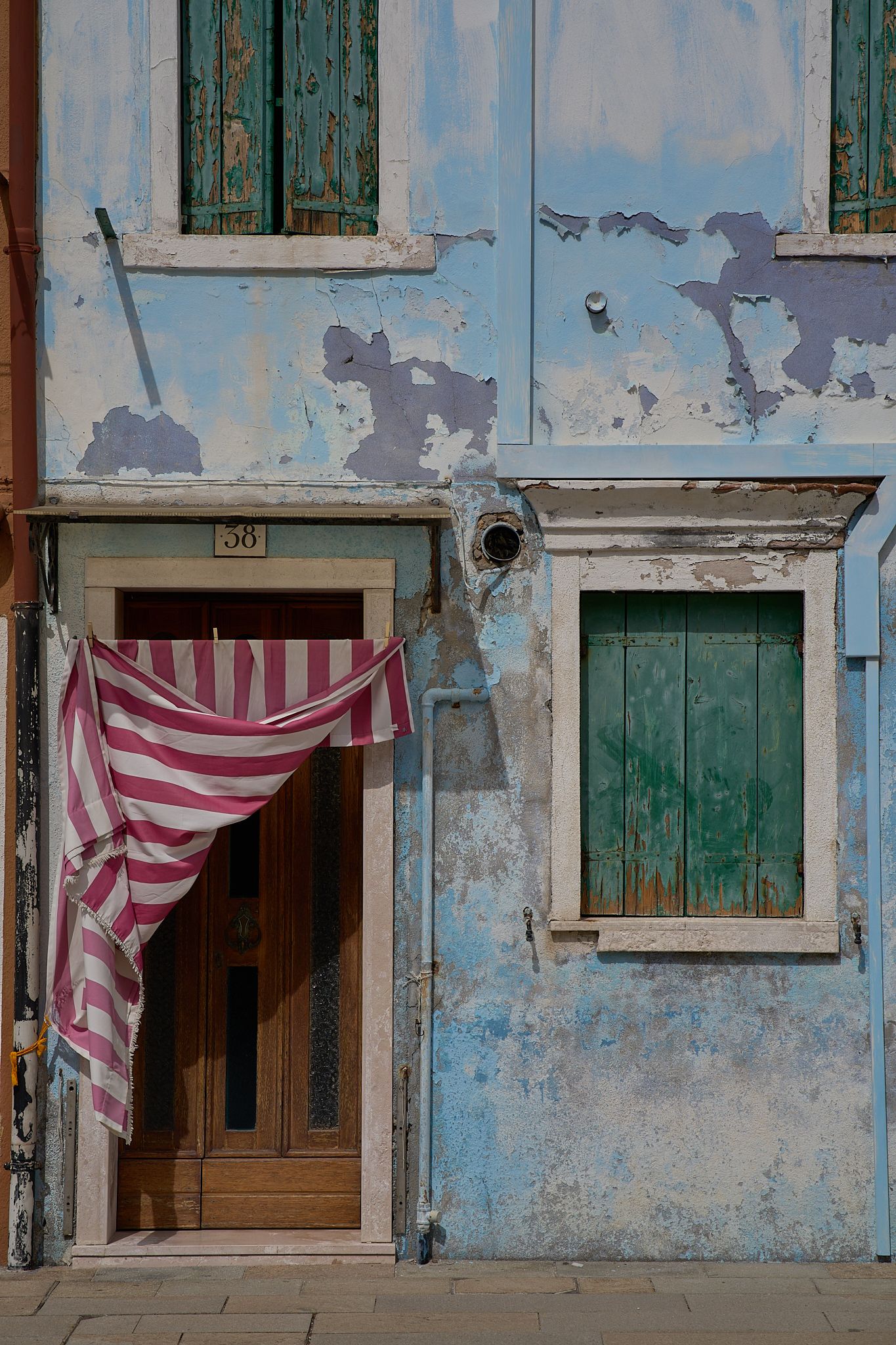 Venice and Burano travel photography, colorful house
