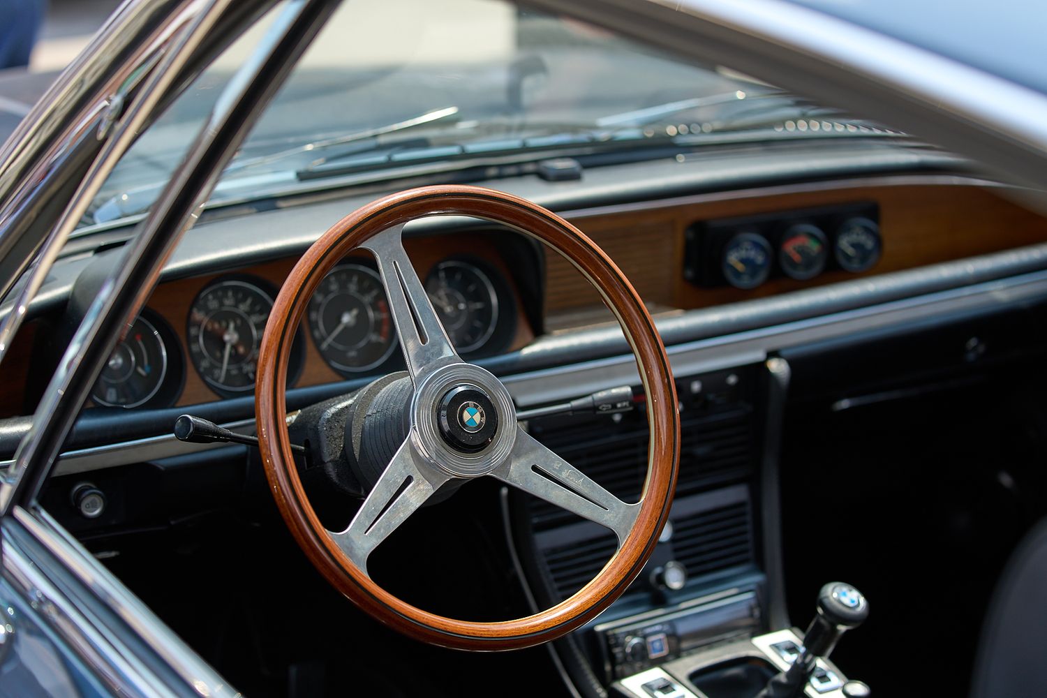 car photography, interior of a bmw