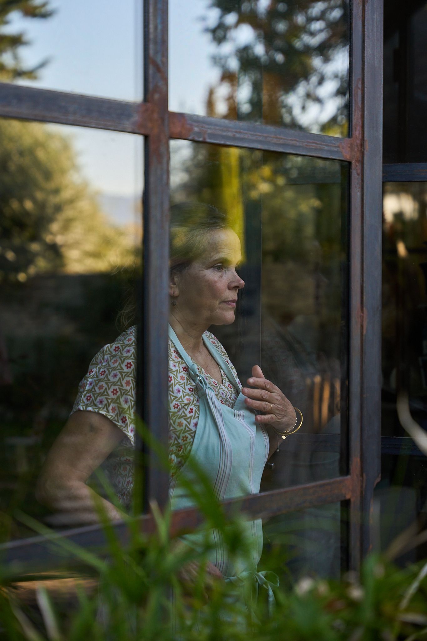 Travel and editorial photography, Provence, France, portrait of an artist and chef