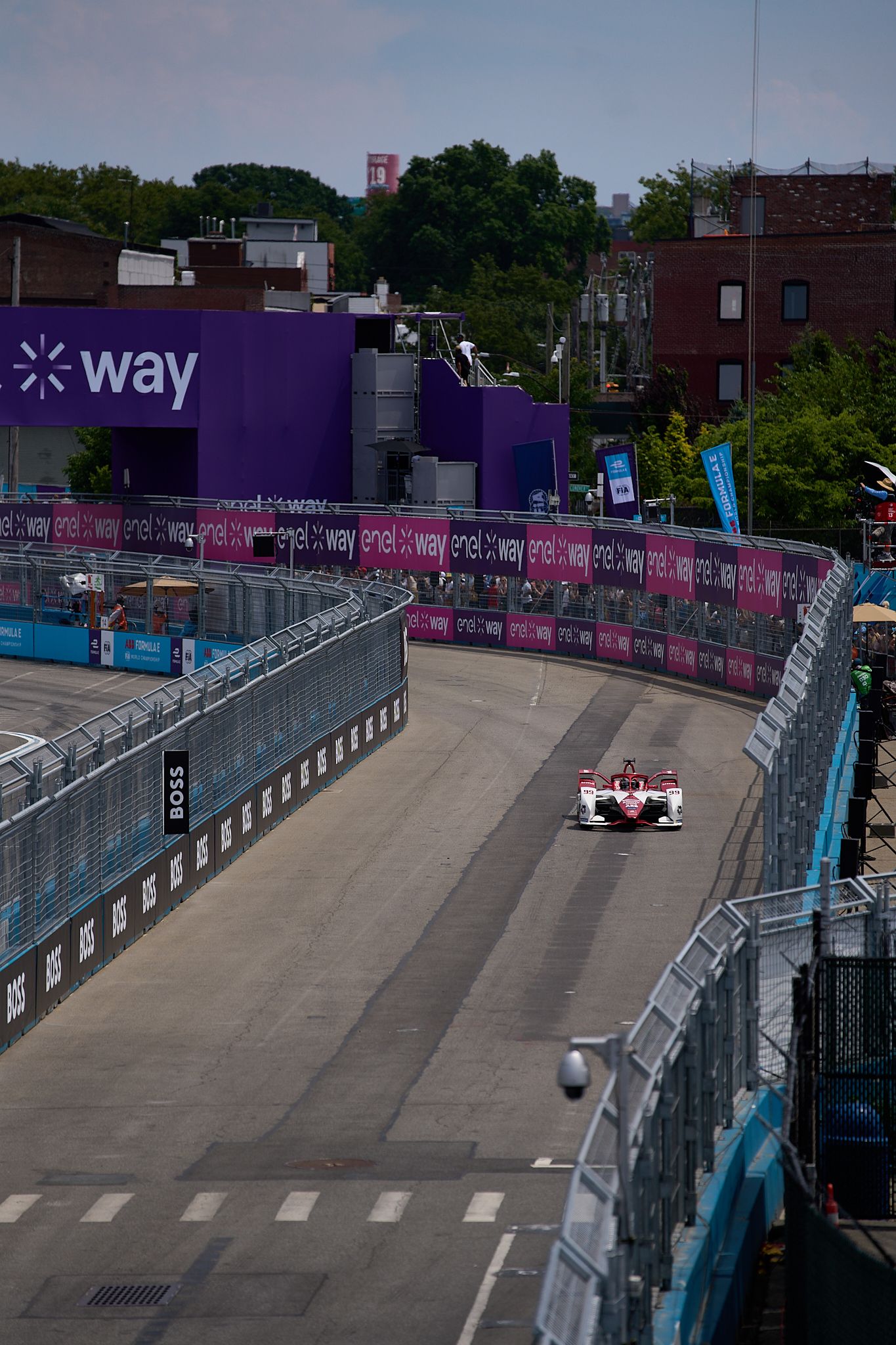 racing photography, Formula E in red hook, NY