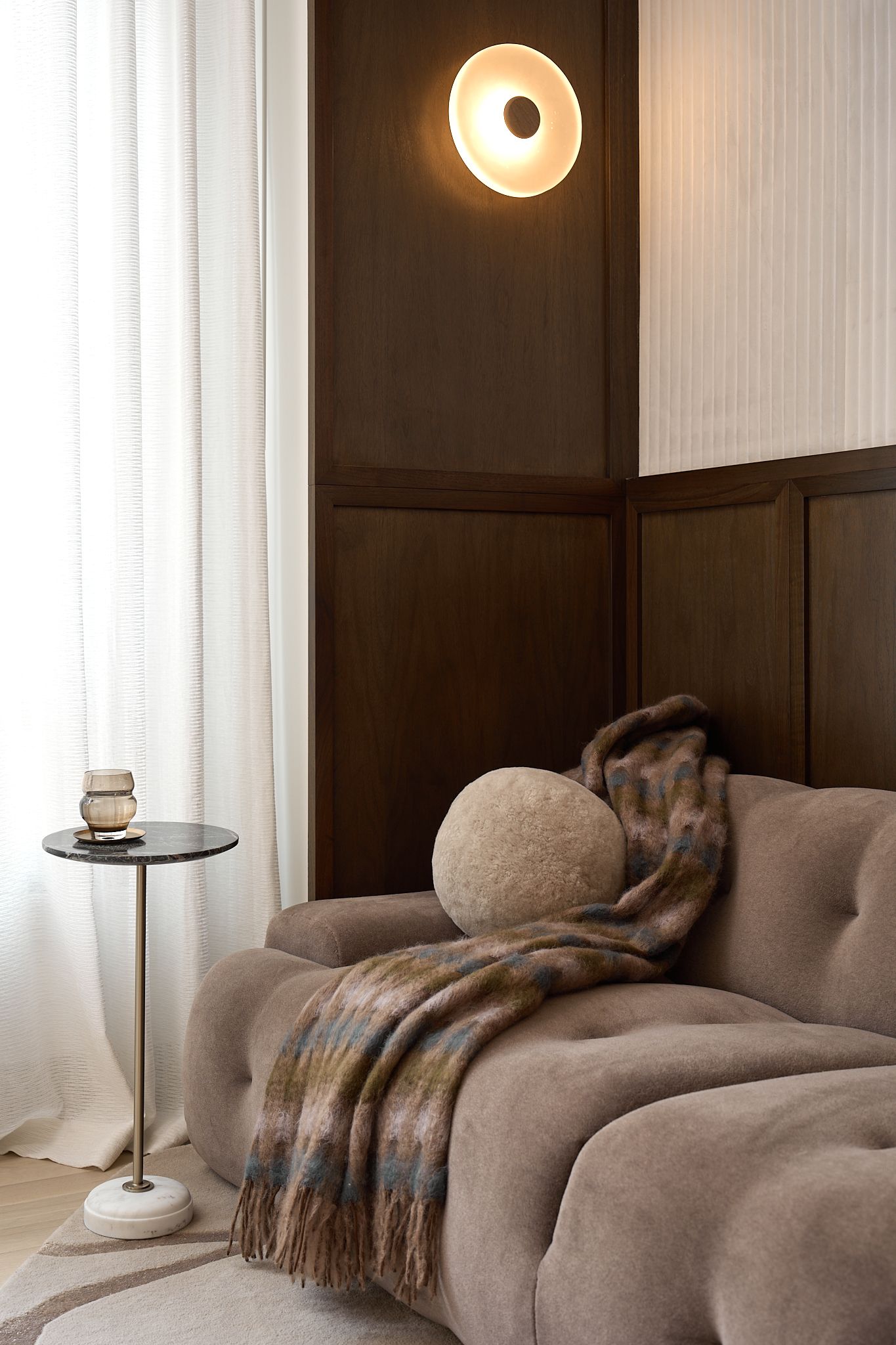 Interior Photography of a master bedroom, design by Studio Isaac and Gerald Isaac.