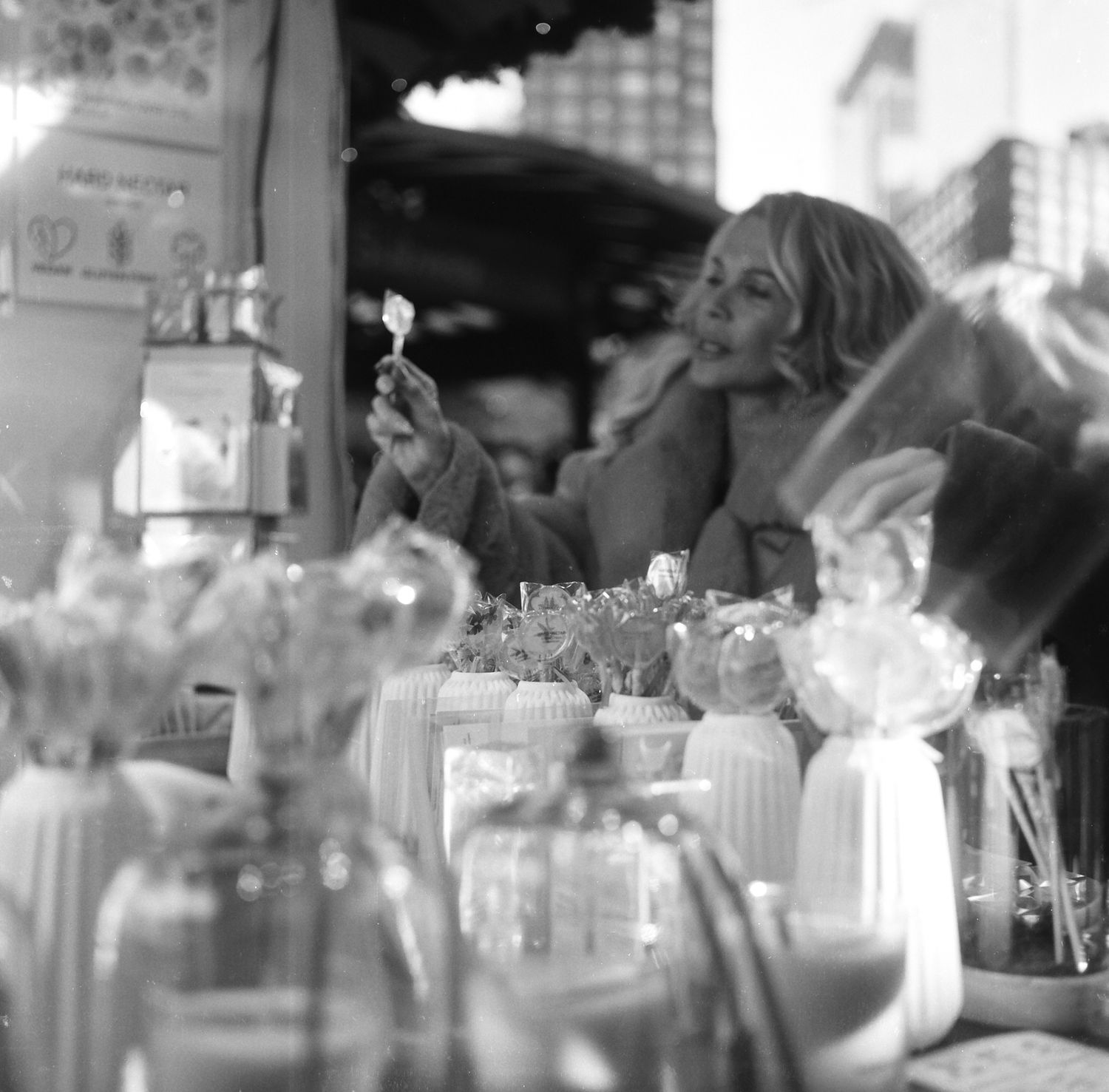 NY street photography, black and white film photography