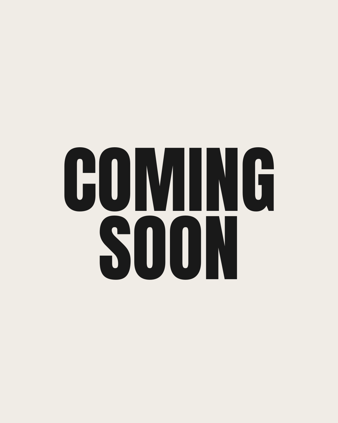 Coming Soon
