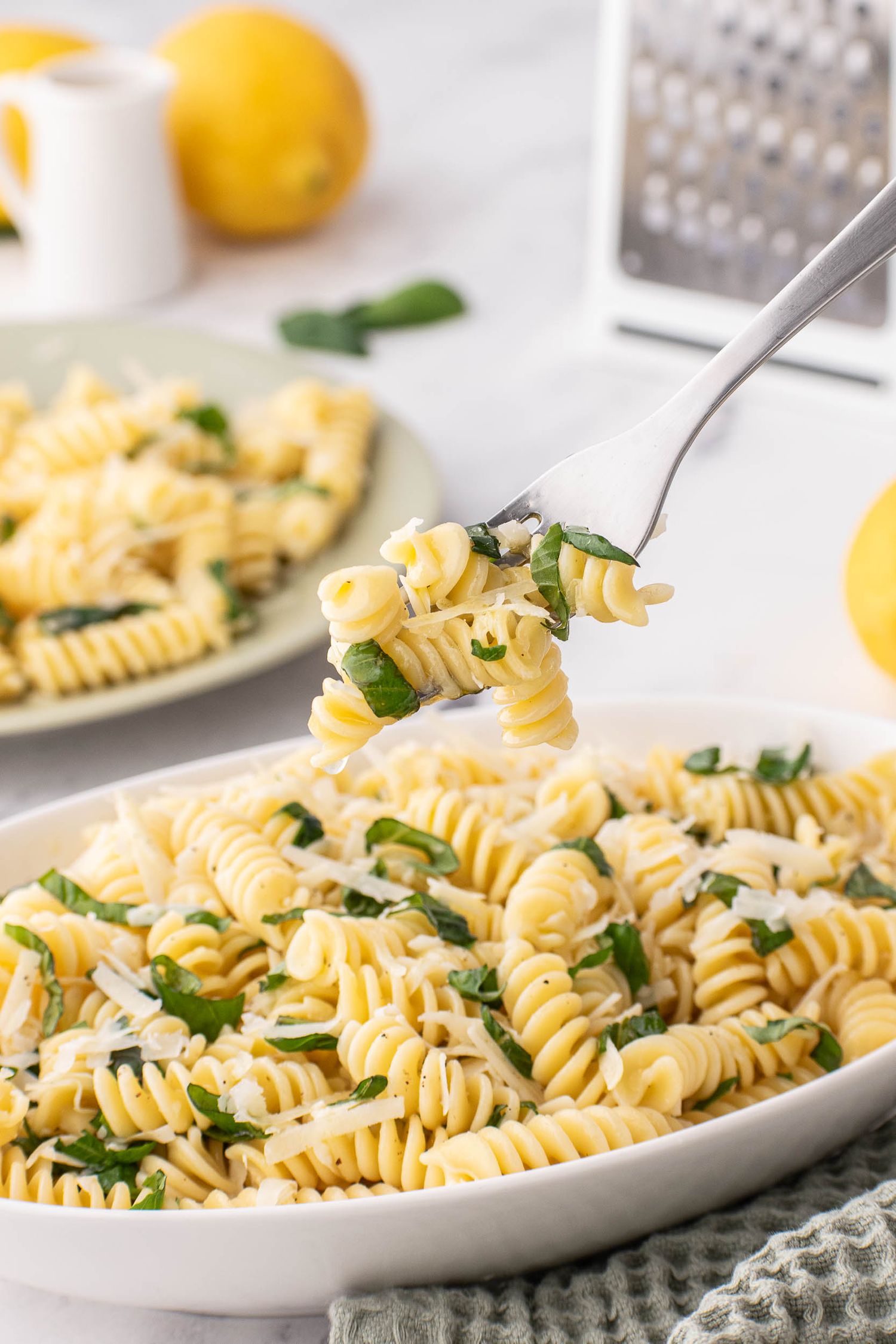forkful of pasta