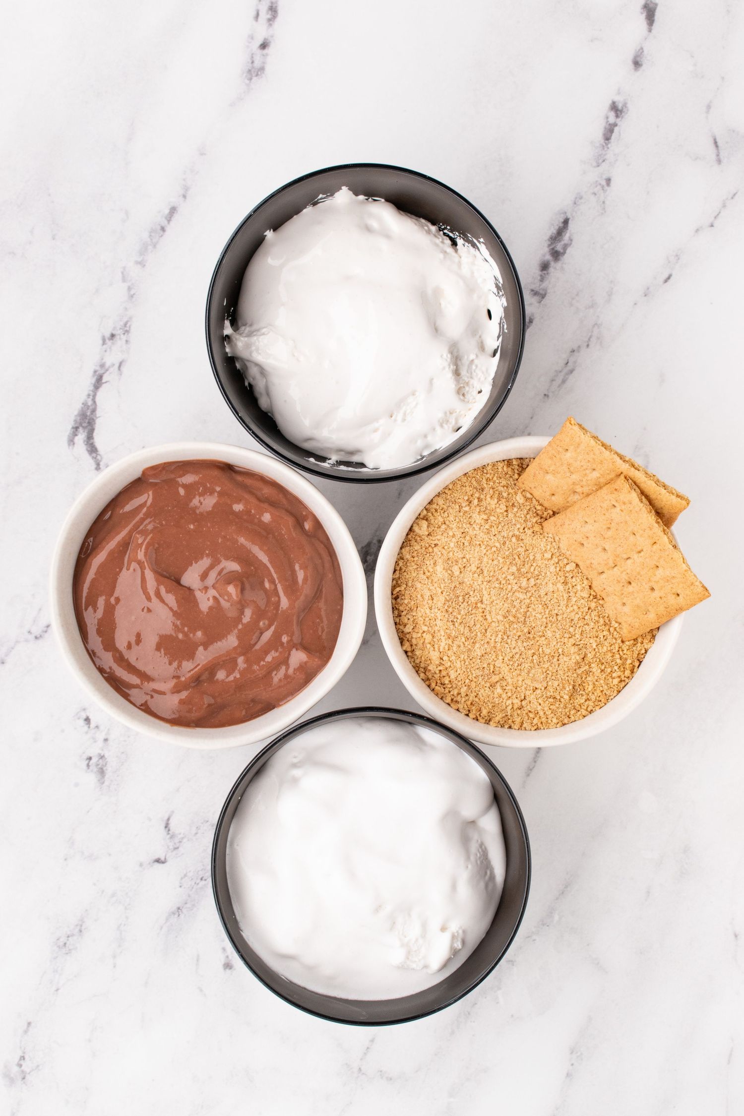 s'mores ingredients