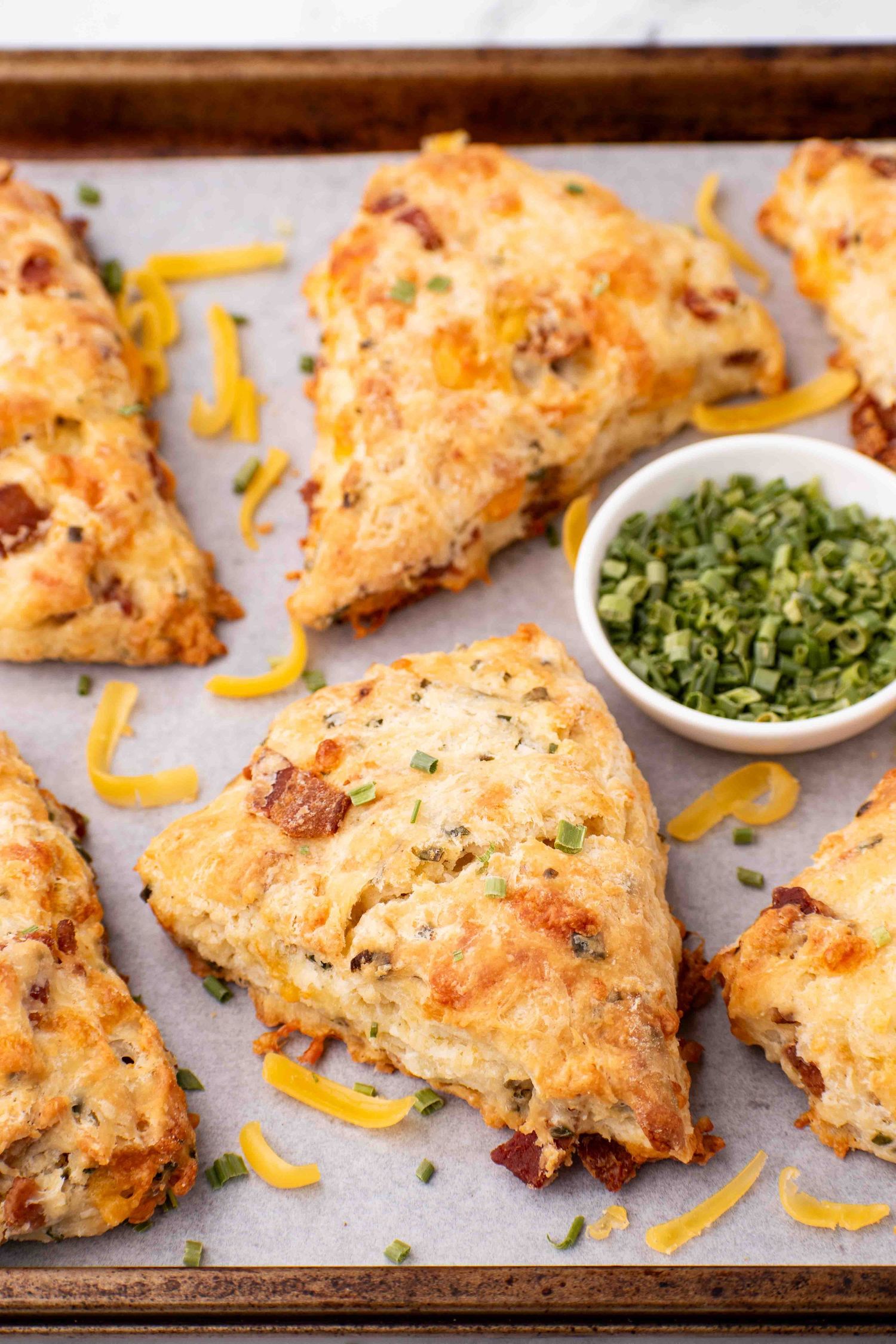 sourdough savory scones