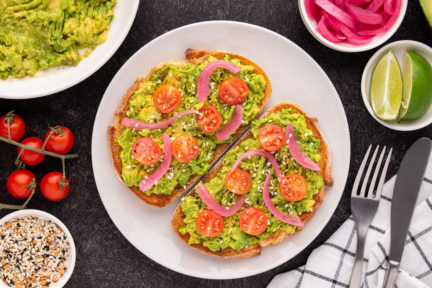 avocado toast landscape