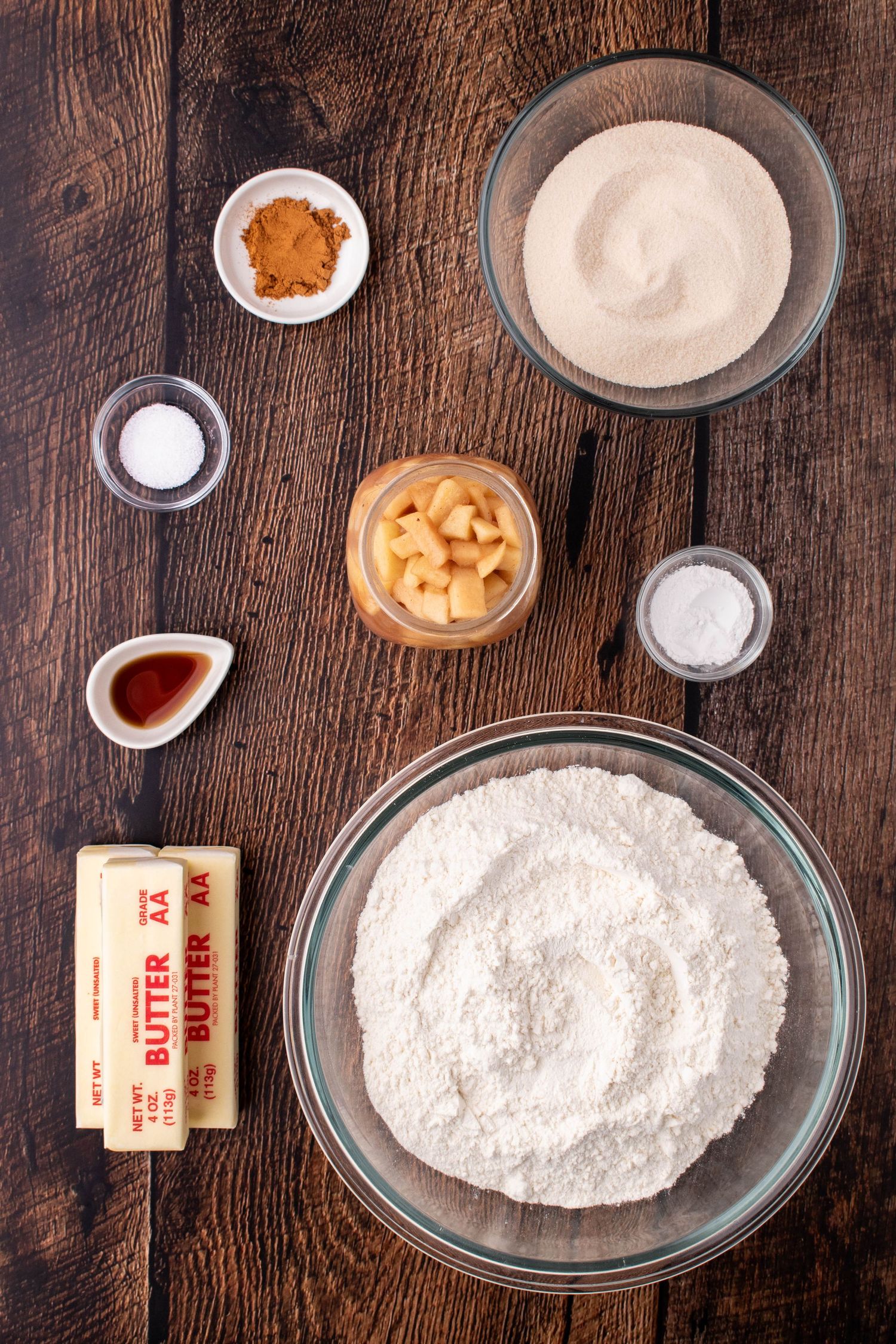 apple pie bar ingredients