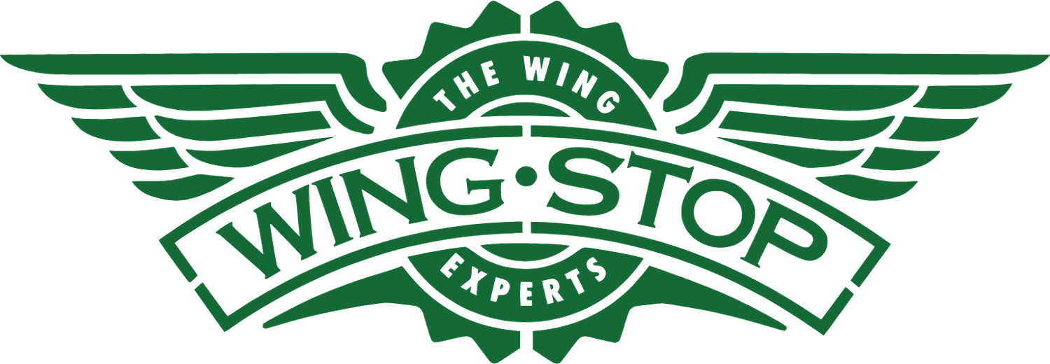 Wingstop The Wing Experts green logo with wing design.