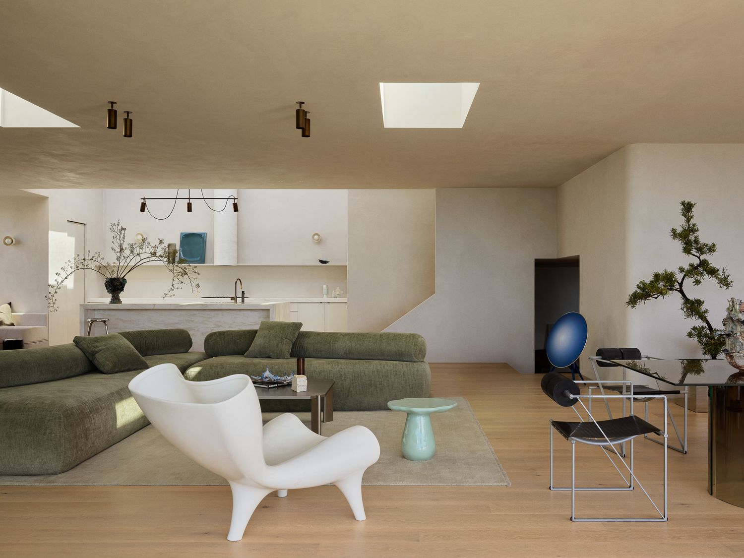 Alaia Palm Beach, large living area.