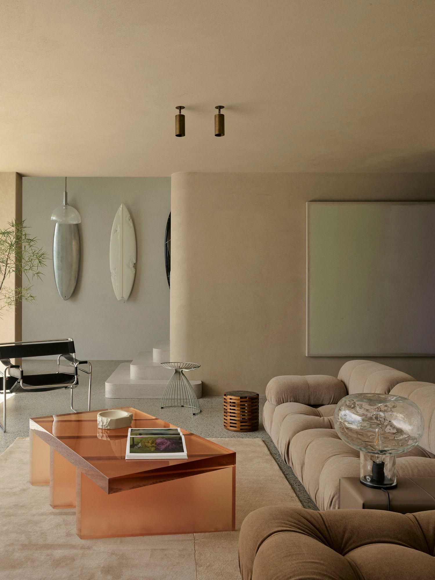 Alaia Palm Beach, living area.