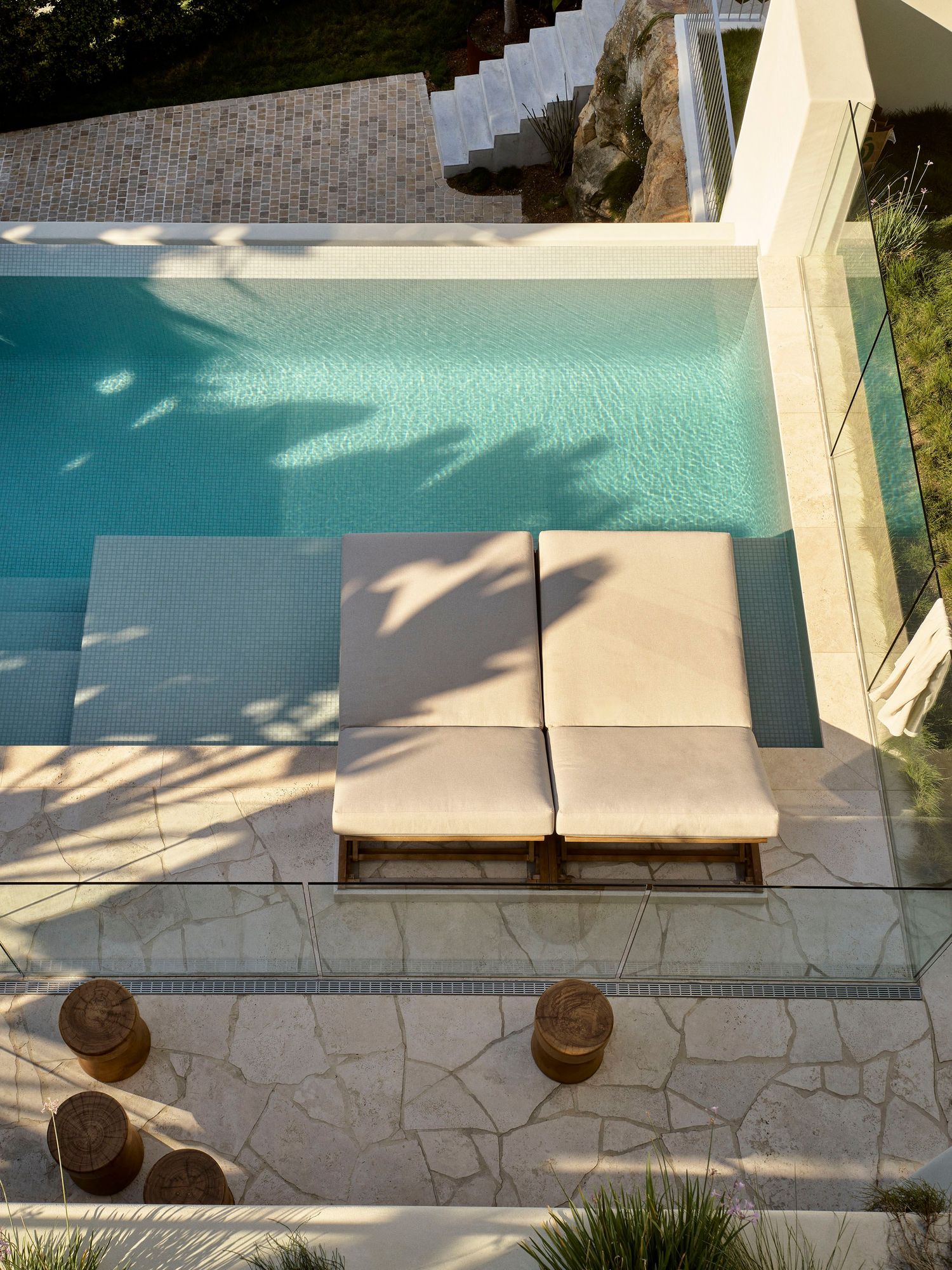 Alaia Palm Beach, pool overlooking the ocean.