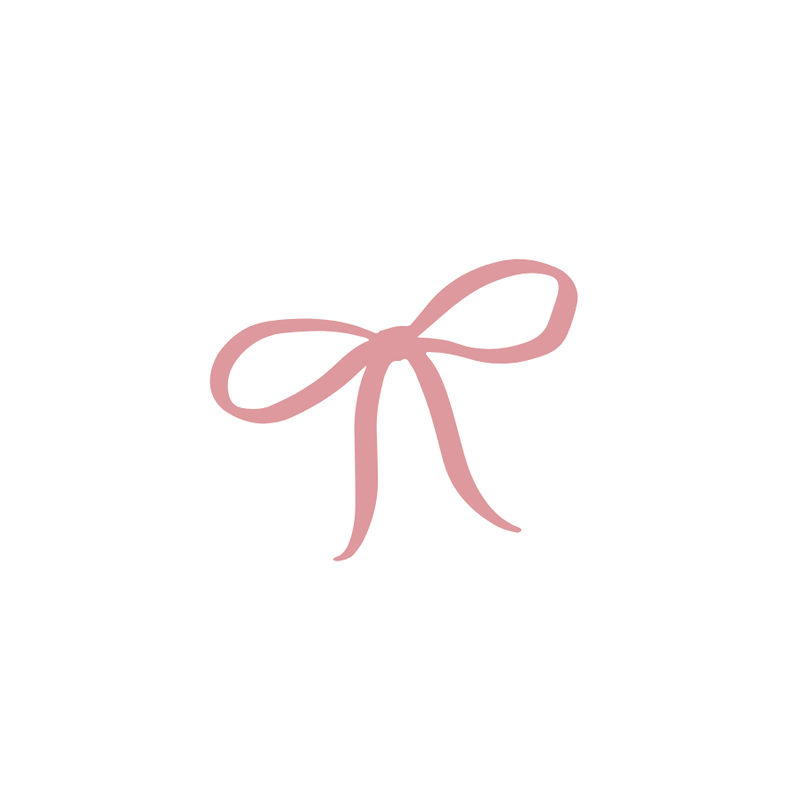 Delicate pink bow design pattern on white background creating an elegant repeating pattern.