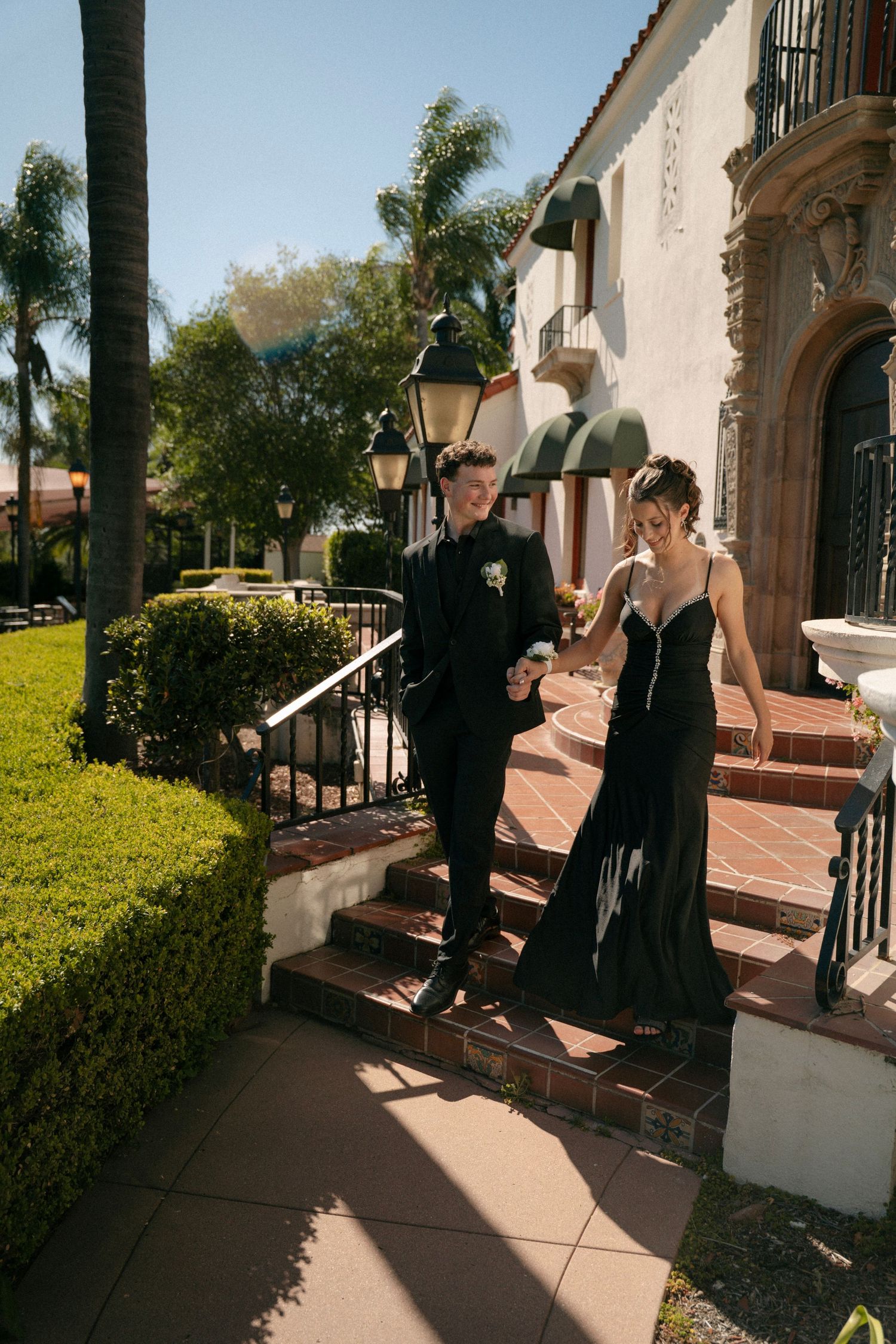 Orange County, CA Engagement Session at the Muckenthaler Mansion, Fullerton
