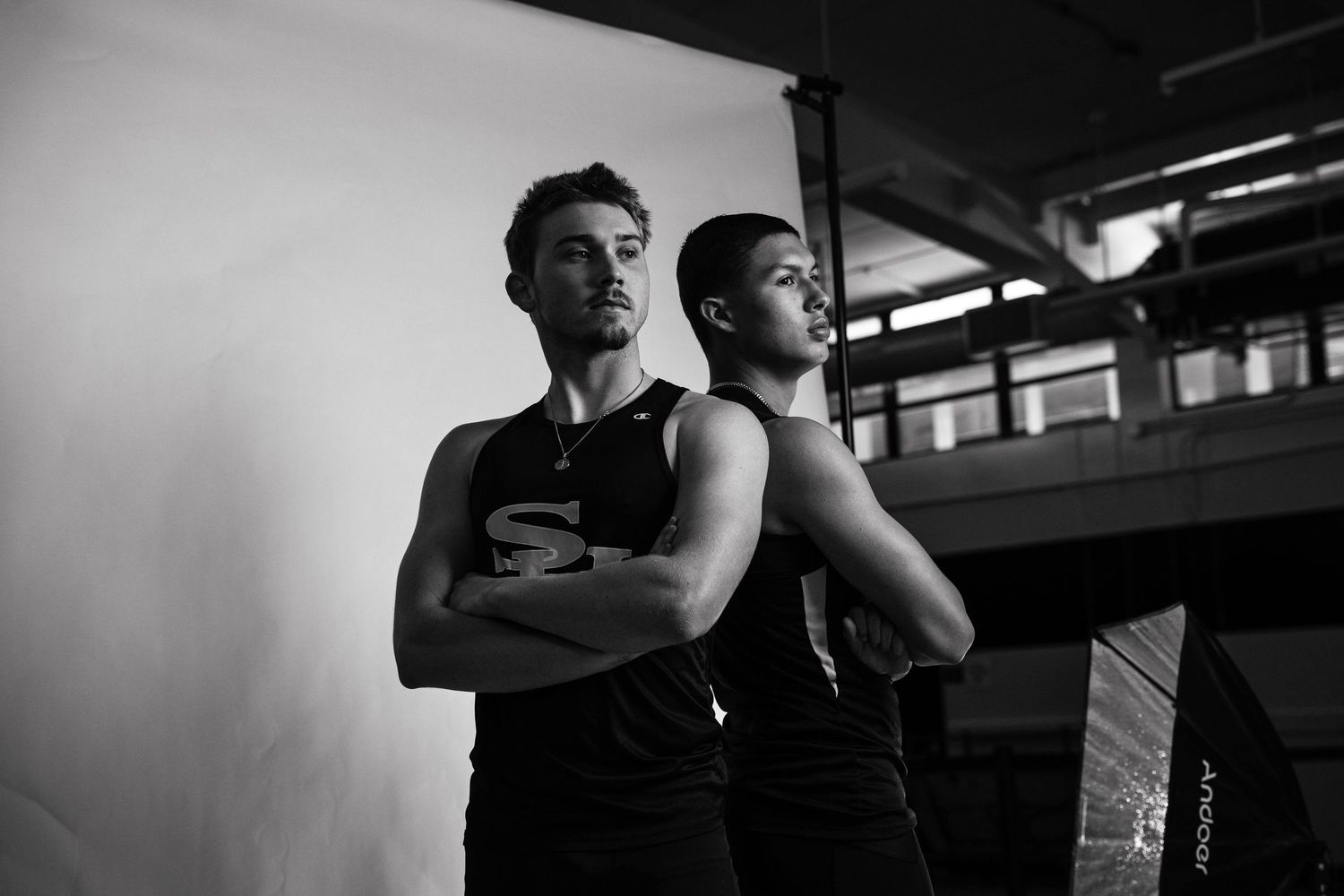 Behind the scenes of Eli Anizor Photography media day at Sunny Hills High School