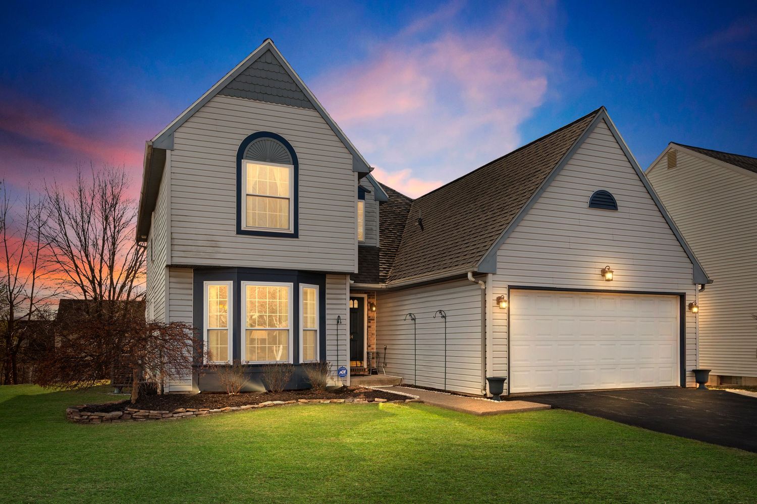 Real Estate Photography Virtual Twilight After in Lehigh Valley