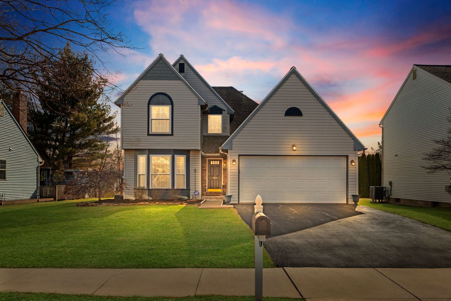Real Estate Photography Virtual Twilight After in Lehigh Valley
