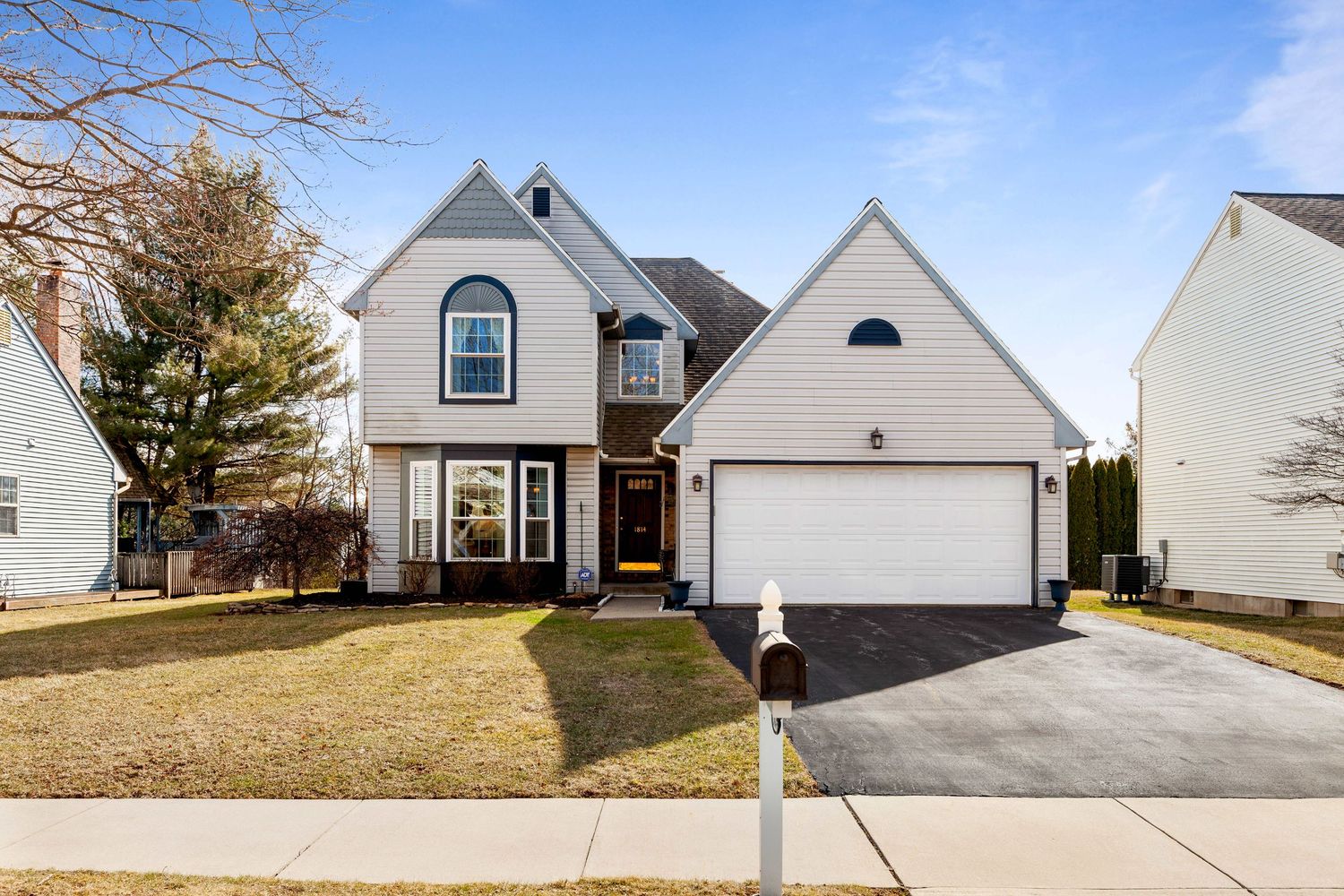 Real Estate Photography Virtual Twilight Before in Lehigh Valley