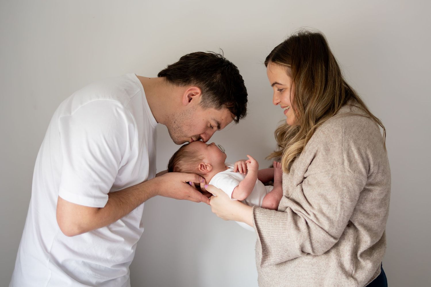 A newborn shoot at the family home. Chesterfield, midlands.