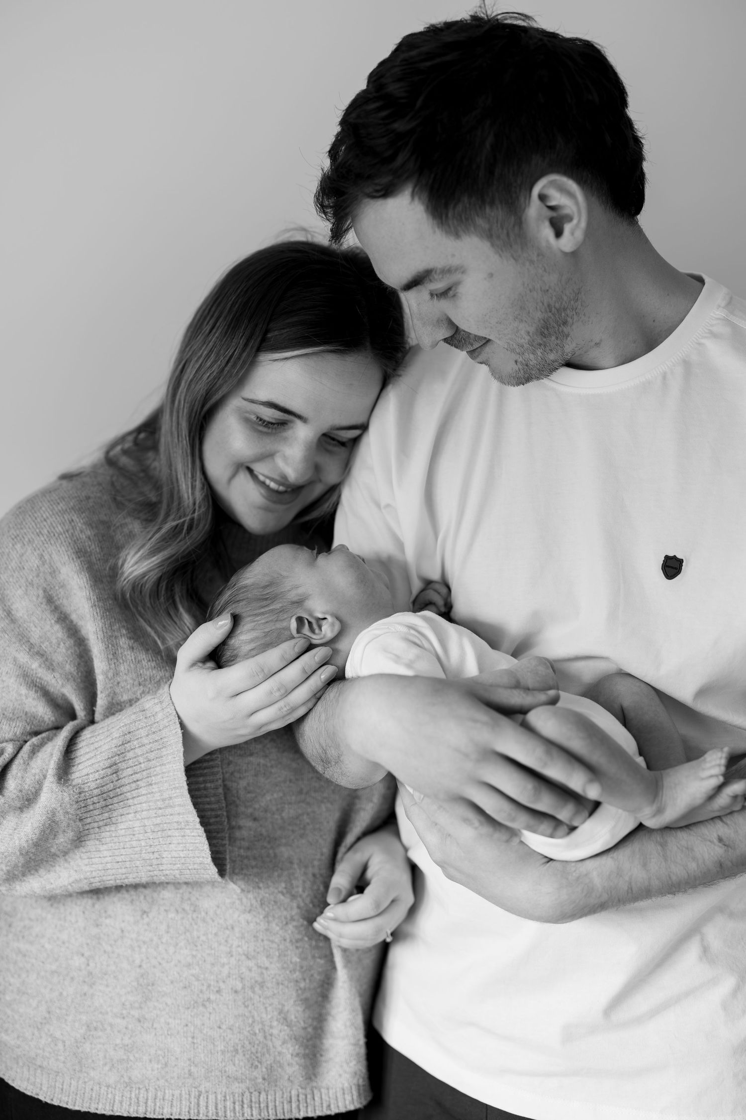 A newborn shoot at the family home. Chesterfield, midlands.