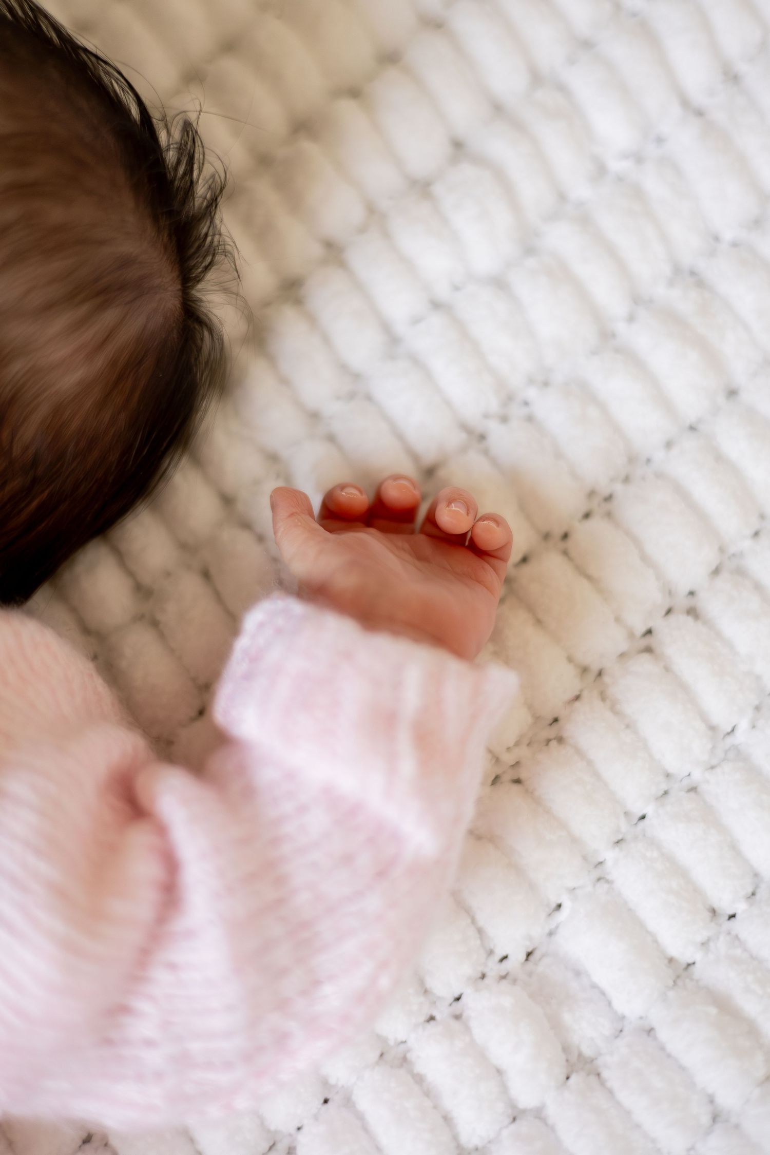 A newborn shoot at the family home. Nottingham, Midlands.