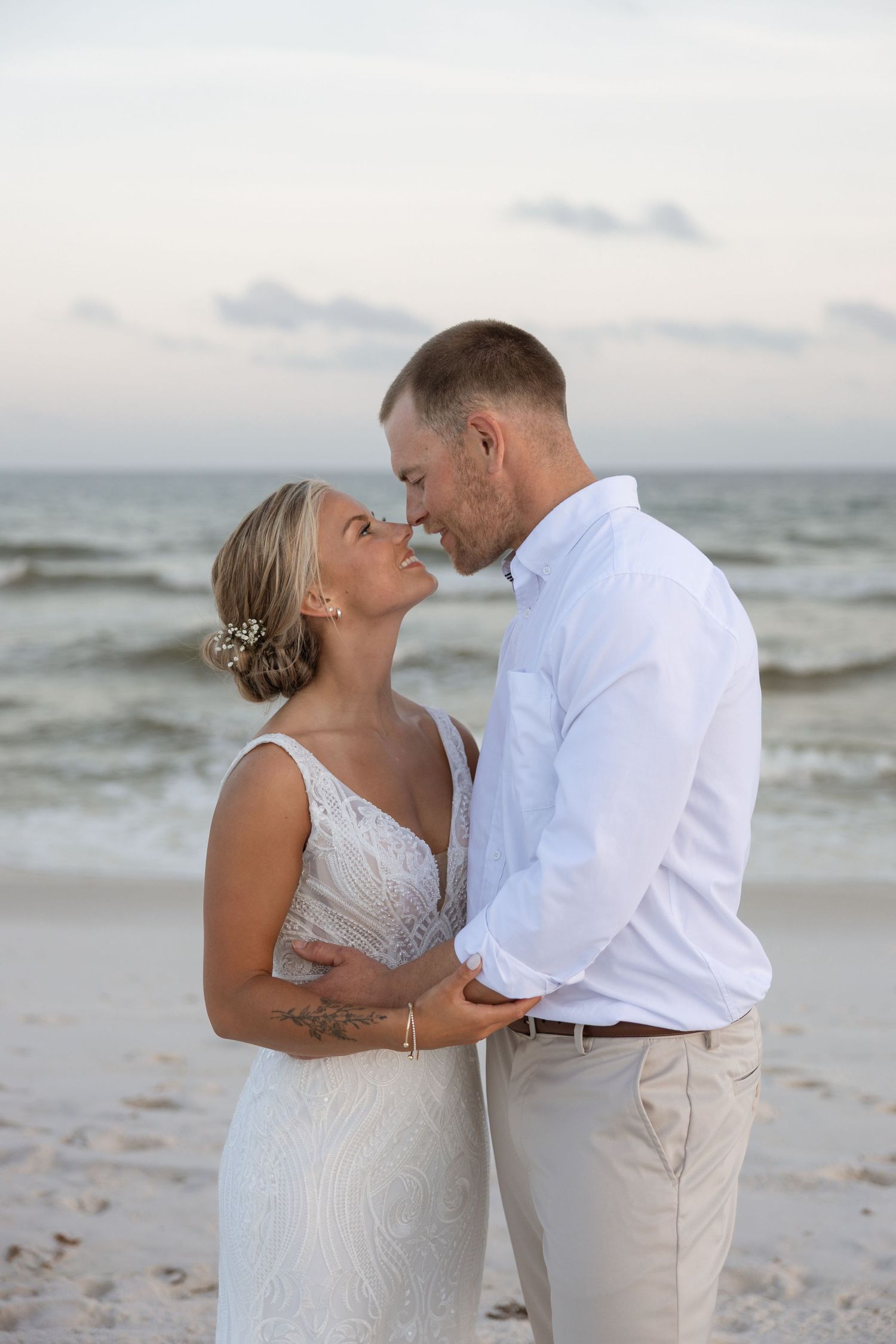 Navarre Beach FL micro wedding photographed by Atlanta-based wedding photographer