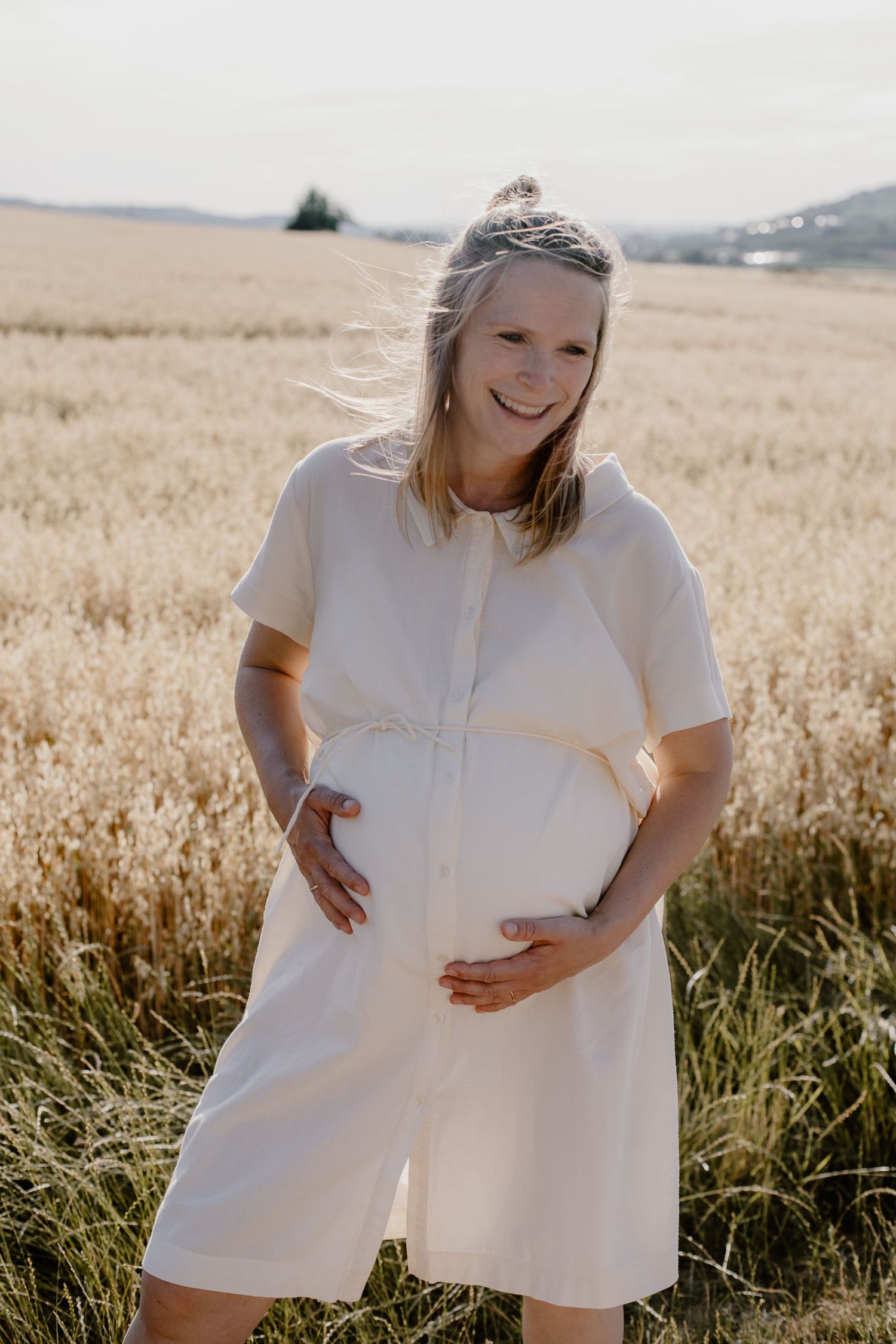 Maternity, Schwangerschaft, Babybauchshooting, Schwangerschaftsbilder in der Natur, Maternity Session
