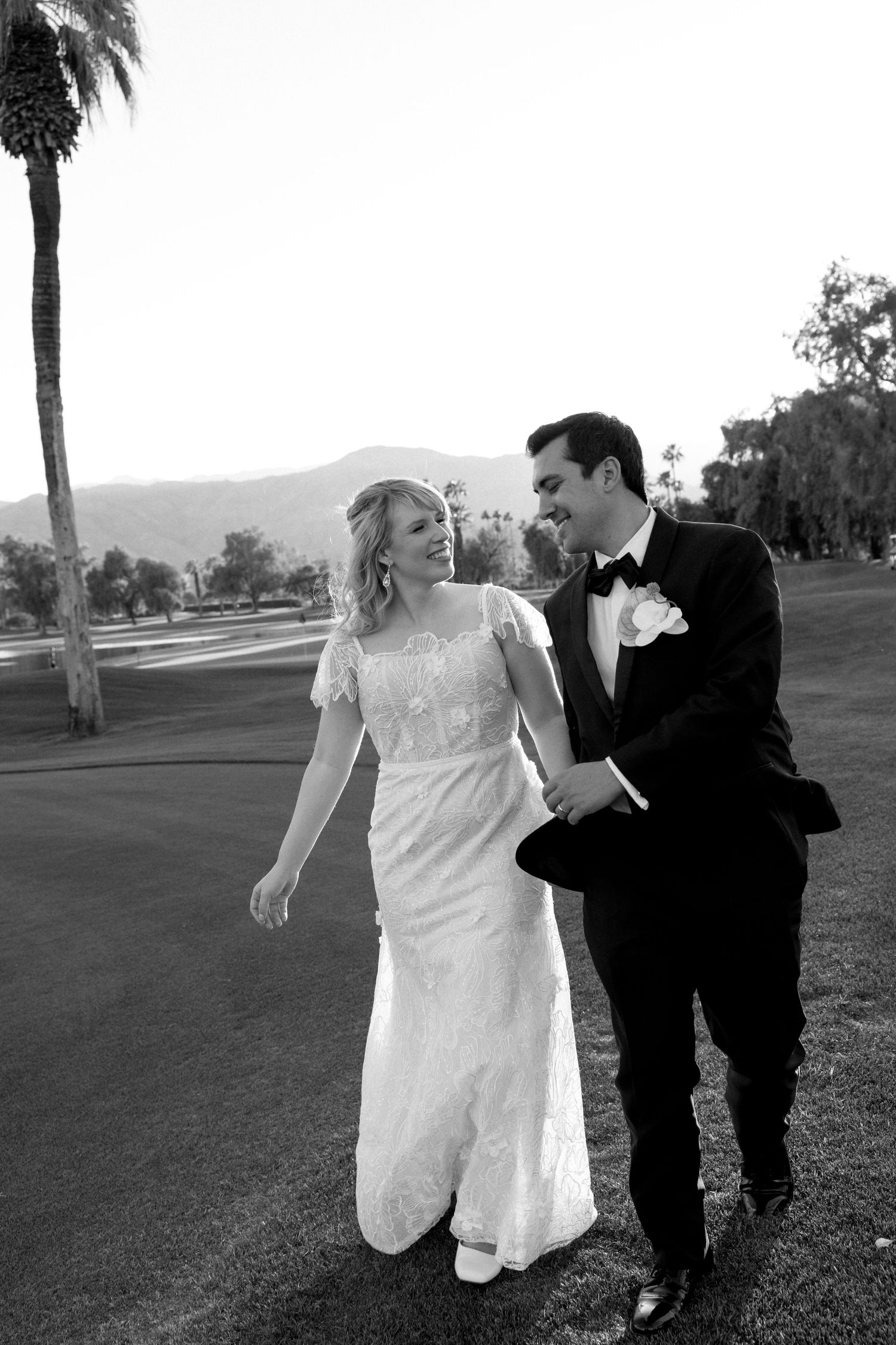 Desert Island wedding day