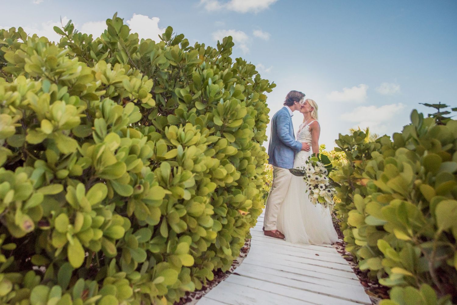 Destination wedding photographer. Turks and Caicos wedding. Beach wedding. Brooklyn wedding photographer. The Shore Club wedding.