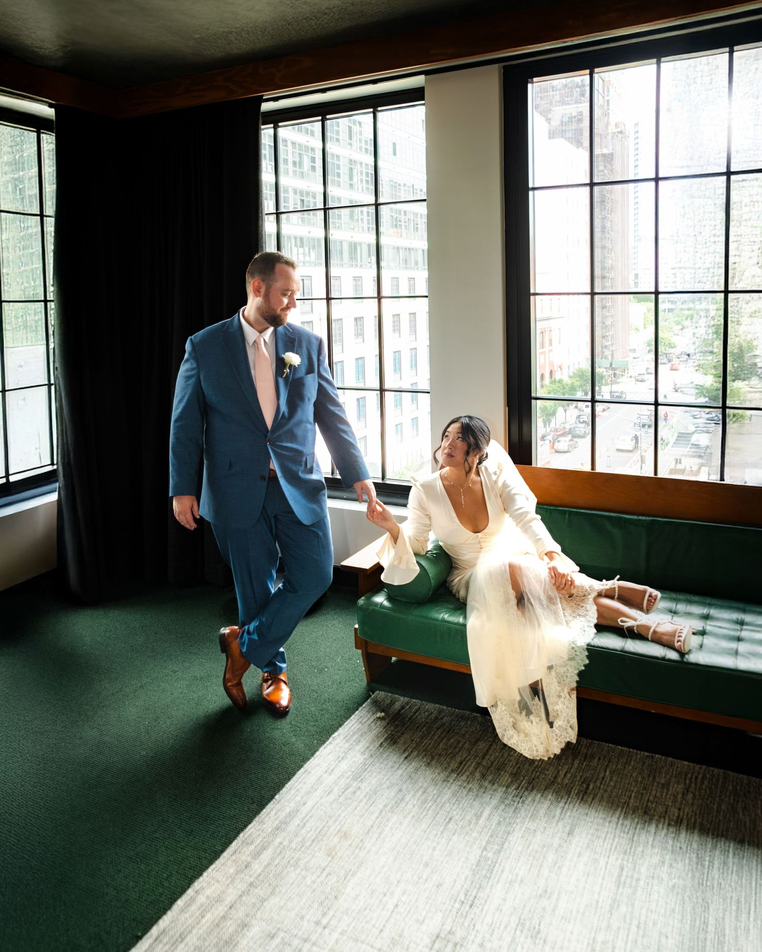 Ace Hotel wedding. Brooklyn wedding photographer. Prospect Park Boathouse wedding. Prospect Park Boathouse photographer.